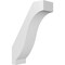 Ekena Millwork 3-in. W x 8-in. D x 12-in. H Baker Architectural Grade PVC Knee Brace BRCP03X08X12BKR - alternate 1